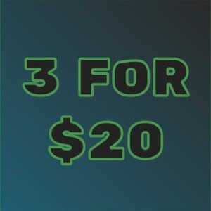 🖤 3 for $20 SALE !!!! 🖤